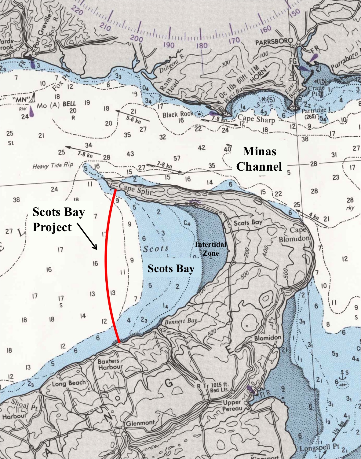 scotts bay map